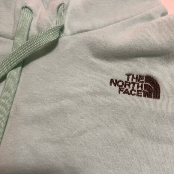 The North Face Women’s Long Sleeve Mint Green Hoodie Size Large - Picture 3 of 6